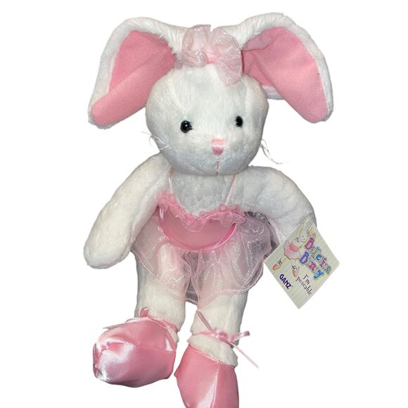 Ganz 16" Plush Bunny Rabbit Ballerina Tutu Stuffed Animal Nursery Shower Gift - Picture 10 of 11
